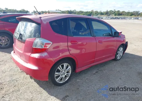 2009 Honda Fit Sport из США, поврежденный, VIN JHMGE88489S069119